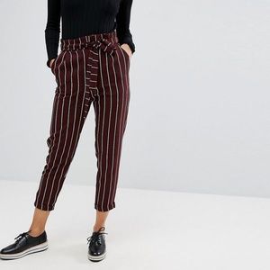 pull and bear striped trousers
